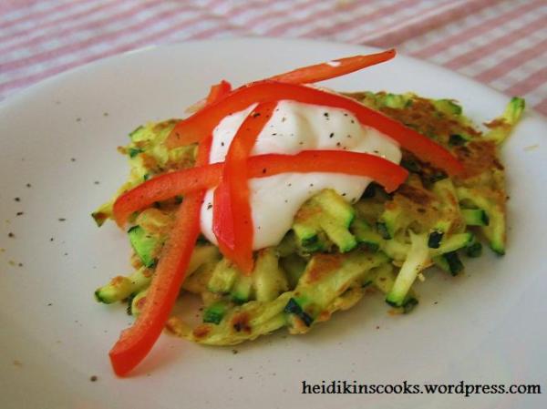 Zucchini Pancakes_072009