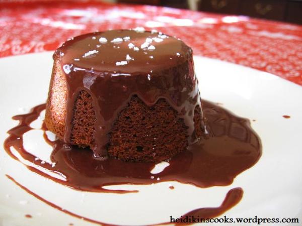 Gingerbread Mini-Cakes with Chocolate Glaze