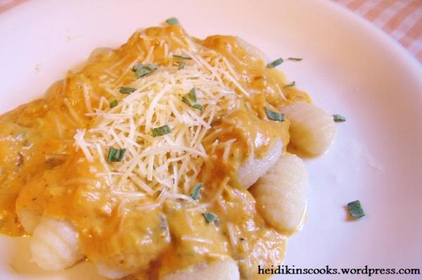 Pumpkin Parmesan Pasta Sauce_102009