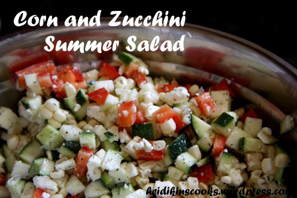 Corn and Zucchini Summer Salad_heidikinscooks_July 2013