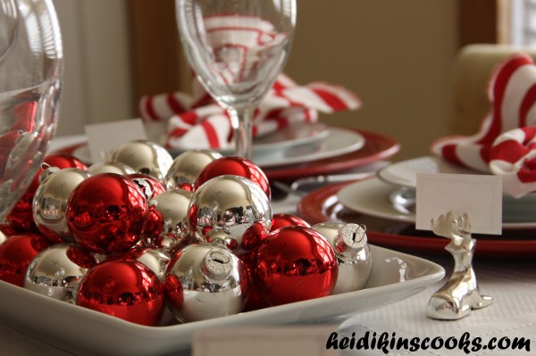 Tablescape_Christmas Pottery Barn Reindeer Plates 6_heidikinscooks_Dec 2013