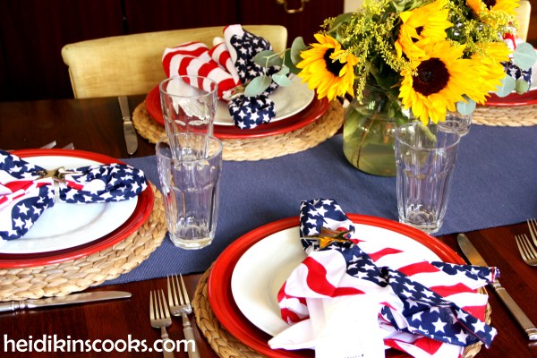 4th July Patriotic Tablescape 12_heidikinscooks_June 2014