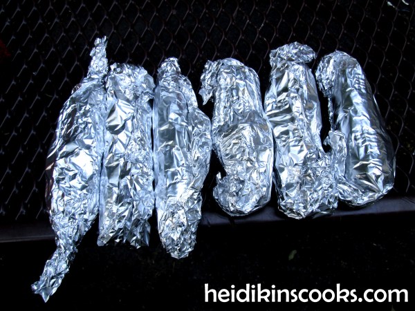 Gourmet Tin Foil Dinner Corn on the Cob 1_heidikinscooks_June 2014