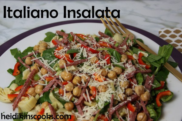 Italiano Insalata Italiano Salad_heidikinscooks_Feb2015